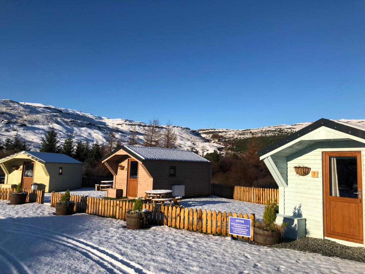 Isle Of Skye Camping Pods エクステリア 写真